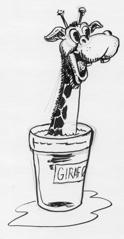 Saturday afternoon / evening. Girafl (giraffe-beer) is a danish brew from Fyn.